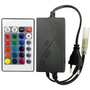 ریموت کنترل ریسه RGB مولتی کالر هفت رنگ